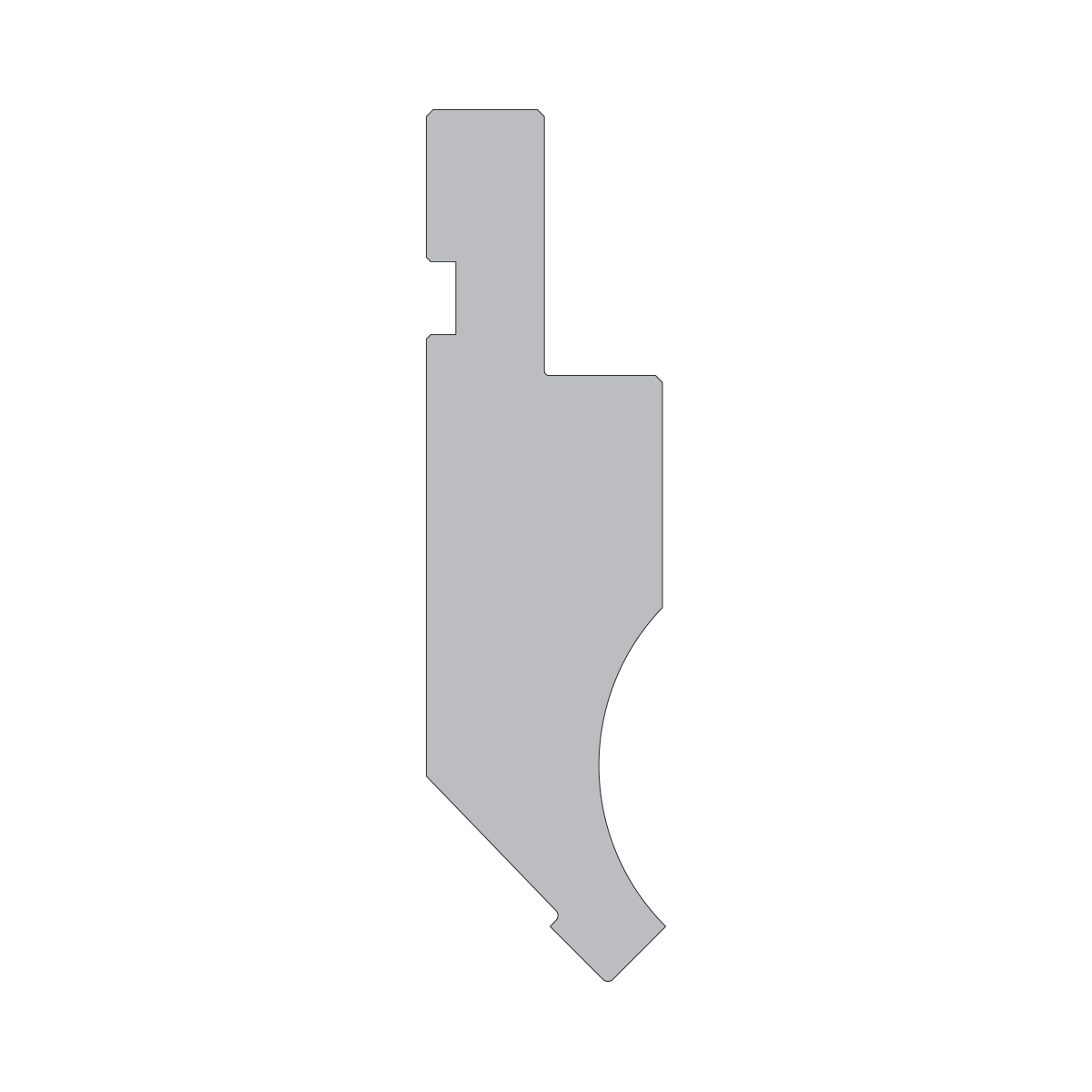 E PUNCH STAND 90° R.030 SECT