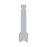 WT RAD. PUNCH TIP HOLDER V TIP 35MM